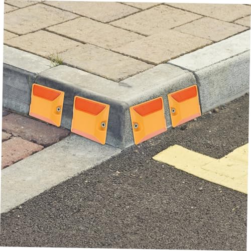 Plot trottoir jaune POPETPOP sécurité nocturne pour allée et vitesse - 7