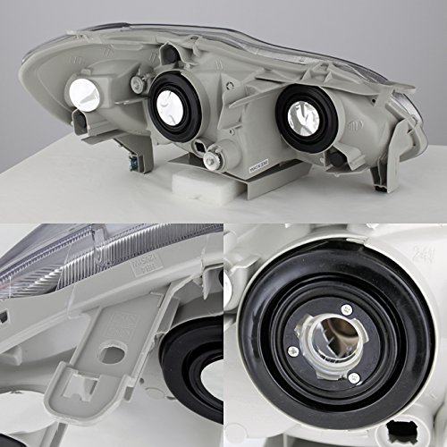 image for AKKON For 03-08 Toyota Corolla Headlights Front Head Lamps Direct Repl