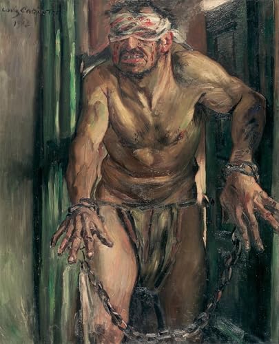 Tableau Lovis Corinth le Samson aveuglé décoration murale toile 60x90cm