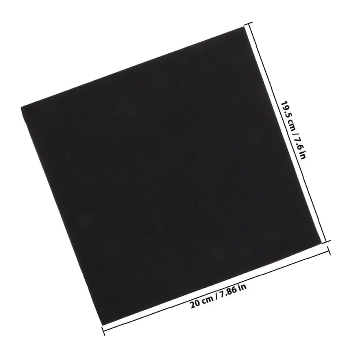 100 Servilletas de Papel Negras Absorbentes Diseño Grueso para Fiesta, Elegantes y Estilosas, Ideales para Eventos y Cenas