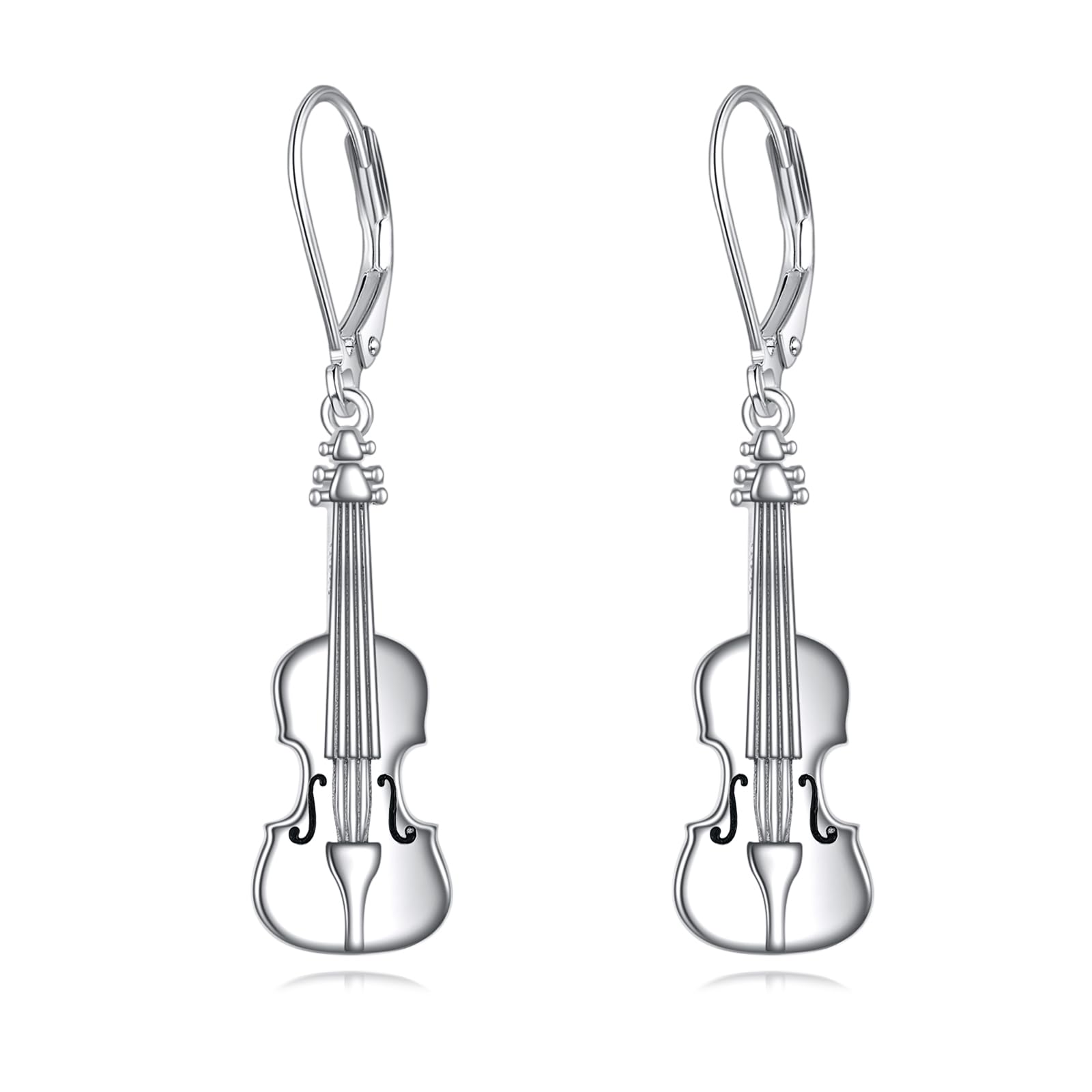 Sport e musica orecchini in argento Sterling per gli amanti della musica amanti dei gioielli regali per donne ragazze uomini ragazzi