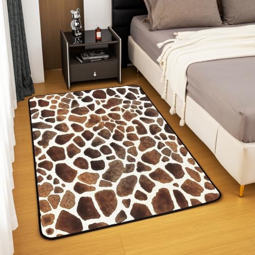 Tapete decorativo Feelyou 3x5 con diseño jirafa miniatura 4
