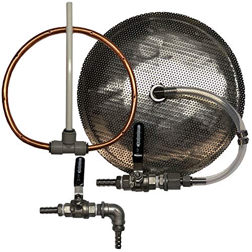 TAPCRAFT 5-Gallon Mash Tun Conversion Kit with Ball Valve
