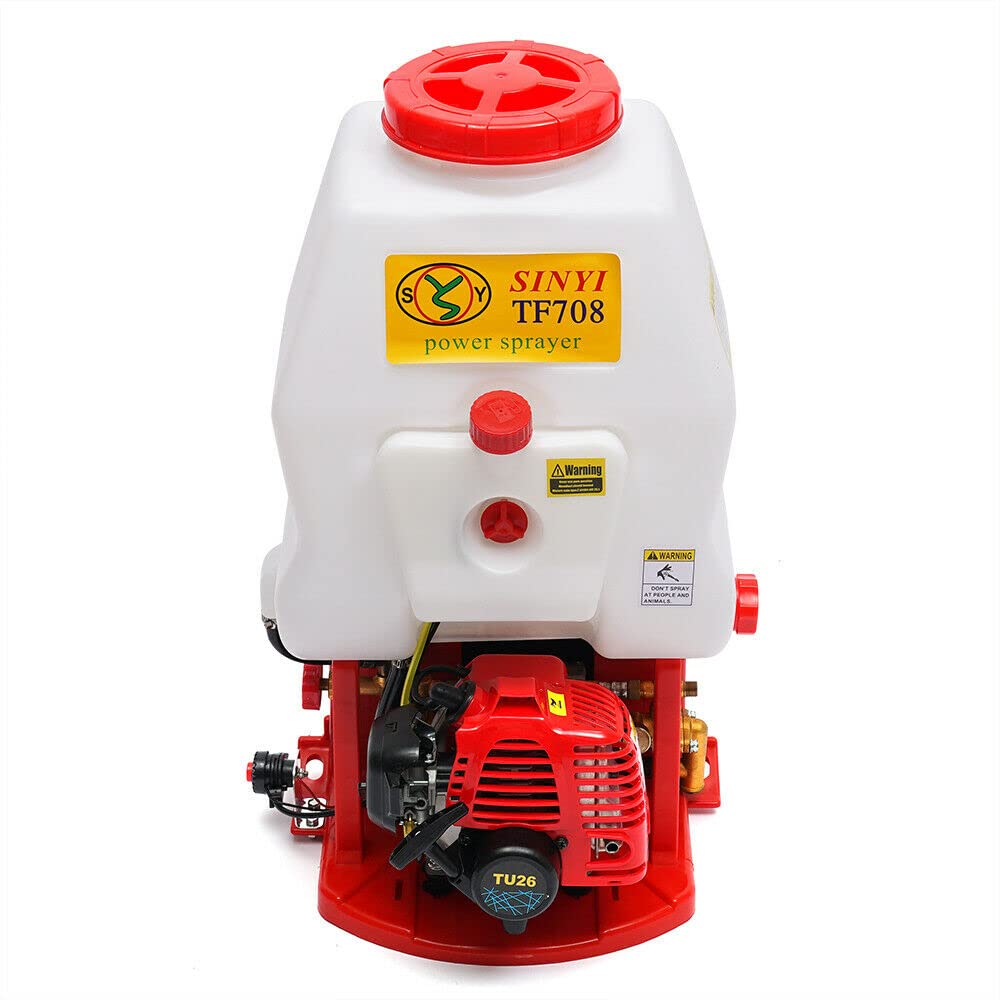 Pulverizador de 20 litros CDI 25,4 CC motor de gasolina para jardín y césped