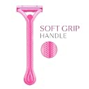 HURRYSHOPPY Disposable Razor for Woman Man Sensitive Skin Private Part Double Blade Hair Removal Body Shaver & Bikini Shaving Razor Hair Remover Razors for Women Girls Smooth & Hassle-free Multicolor (6) gallery image
