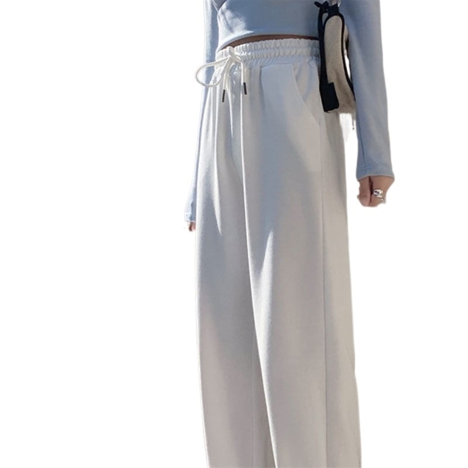 SIBREAPants Women Casual pants Women's solid color simple full match students' soft autumn ankle length popular pants