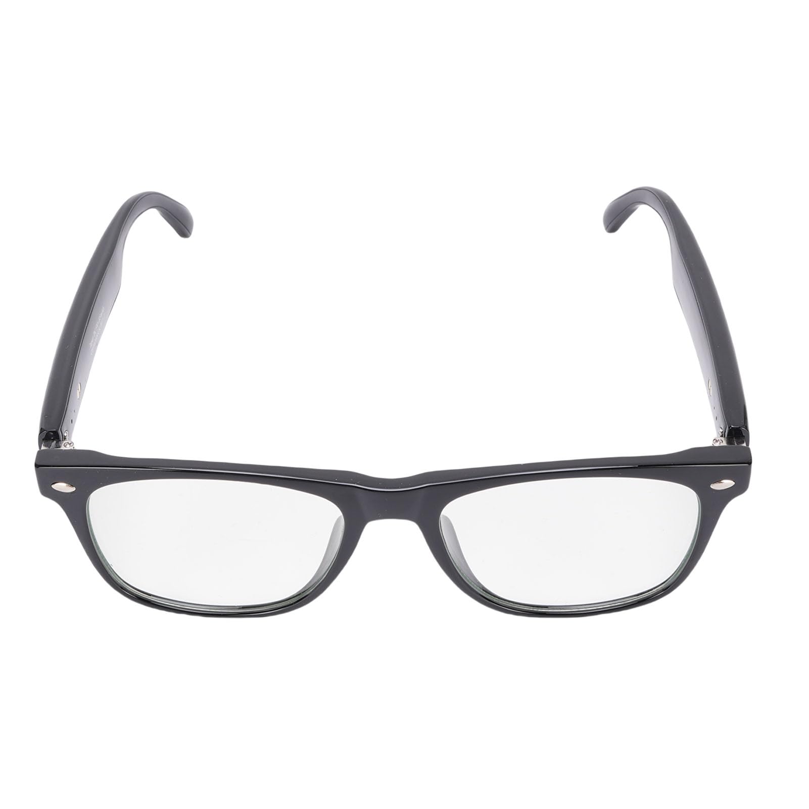 Generic Gafas de Traducción Inteligente de IA, Gafas Inteligentes 360 Grados Estéreo bajo Ruido IP65 Reconocimiento Automático a Prueba de Agua para el Ciclismo (Marco Negro)