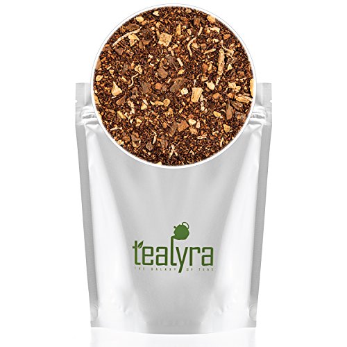 Tealyra - Rooibos Coconut Vanilla Chai - Ginger And Cinnamon With Red Bush Rooibos Herbal Loose Leaf Tea - Antioxidants Rich - Caffeine-Free - 110G (4-Ounce) #TOP3
