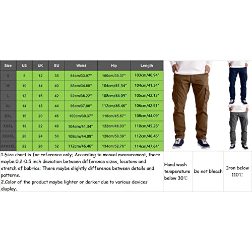 Pantalon de combat confortable à plusieurs poches et jambe droite - 4