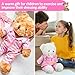 Bunnycool 2 Pcs PJ's Bear Clothes Outfit, Fit Most 12-16 Inch Bears Stuffed Clothes Pajamas Plushy for Stuffed , Pre Kindergarten Toys(Pink,Pajamas)