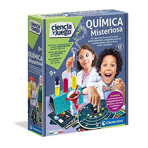 Clementoni - Química Misteriosa - juego científico a partir de 8 años, juguete en español (55415)