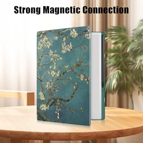 Image of Case Compatible with Remarkable Paper Pro 11.8 Paper Tablet 2024 Released, Folio Protective Case with Pen Holder,Apricot Blossom