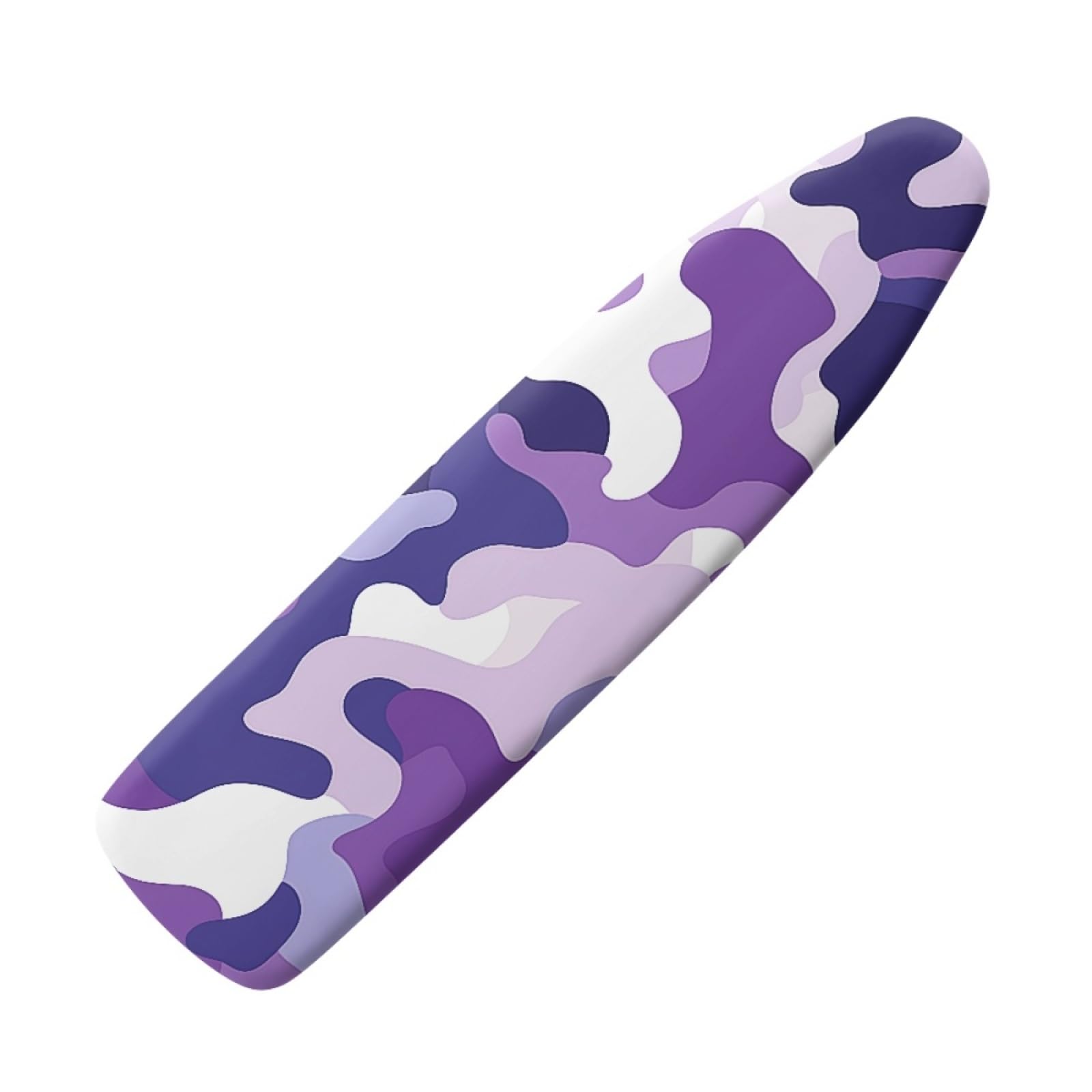 Ironing Board Covers 135 x 45 White Purple Abstract Iron Board Covers and Pad Thick Resist Scorching and Staining Thick Easy Fit Iron Cover Adjustable Elastic Rope Ironing Boards Cover 135x45cm