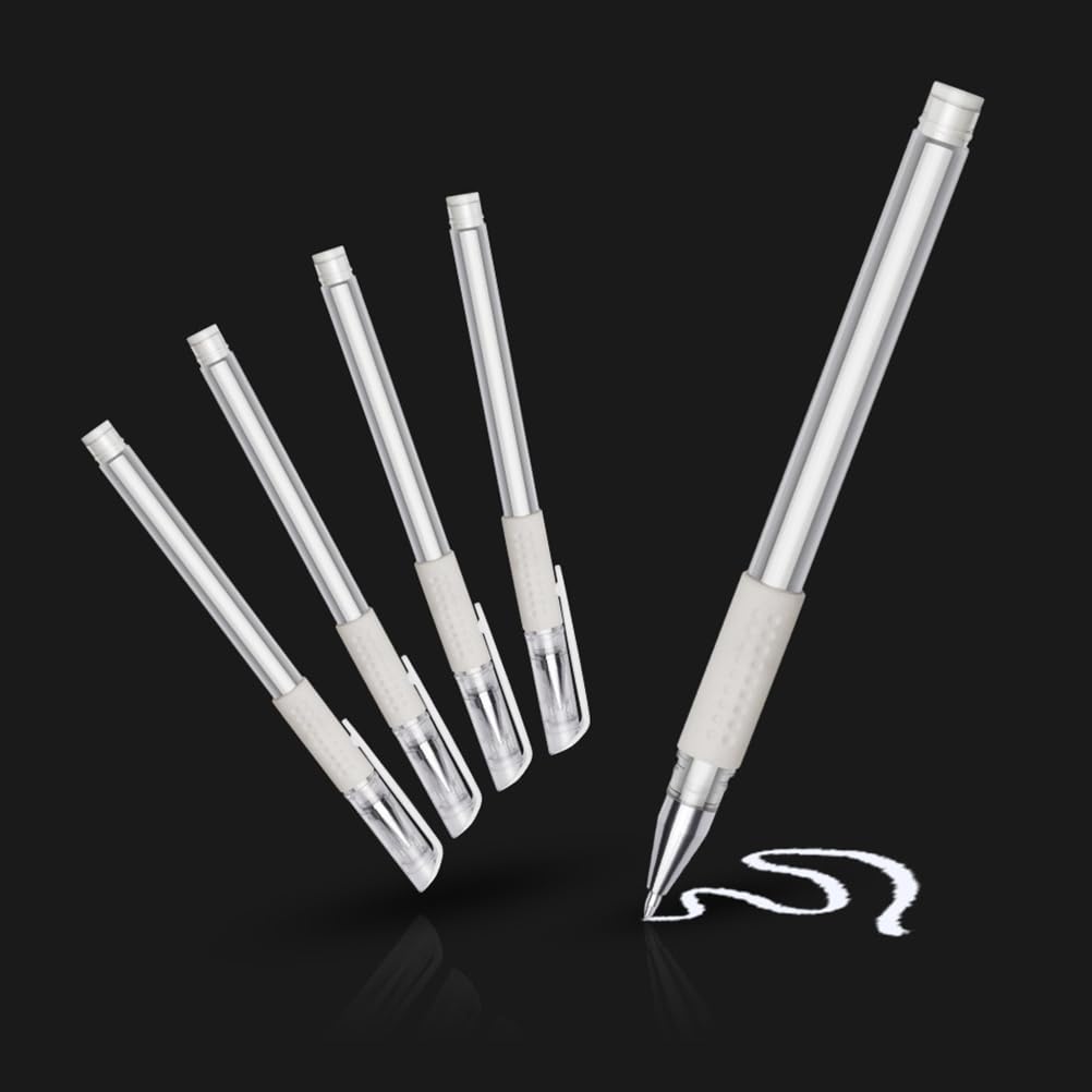 FRCOLOR 16Pcs Skin Positioning Pen Mapping Skin Pen Brow Mapping Pens for Locating Pens Marking Eyebrow Marking Beauty The Sign Plastic White - Image 3