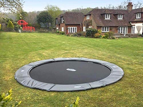 BERG Trampoline Flatground Elite round 330 | Premium Trampoline, Kids trampoline, Lifetime Warrenty, Outdoor Trampoline, Sports Trampoline, Jump higher with TwinSpring and Airflow