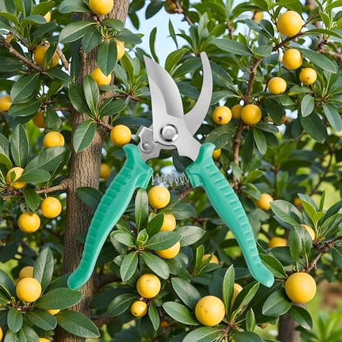 Tijeras de poda 7.5" acero inoxidable profesional miniatura 3