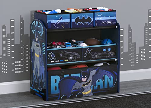 Delta Children Design & Store 6 Bin Toy Storage Organizer, Batman,Engineered Wood #TOP1