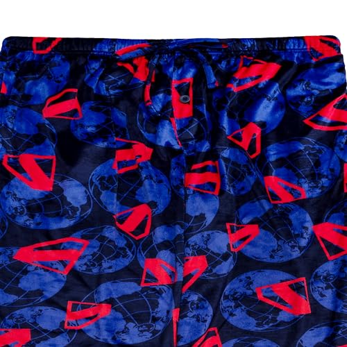 Superman mens Pajama Pants, Lounge Bottoms With Drawstring, Ultra-soft & Comfortable3