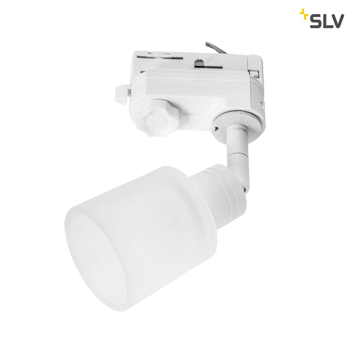 SLV faretto sistema trifase PURI TRACK QPAR51 vetro/faretto, spot LED, faretto a plafone, sistema a binari, illuminazione di interni / GU10 10W bianco