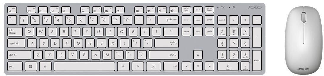ASUS W5000 wireless Keyboard+Mouse dt. COPILOT Layout wei? (90XB0430-BKM390)