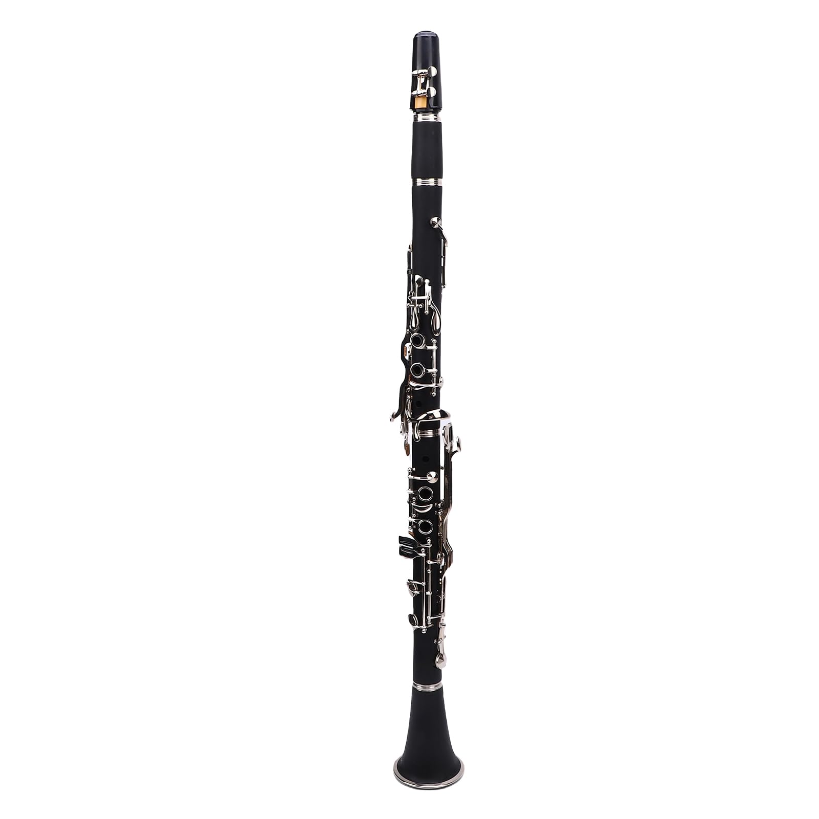 Clarinete Profesional de 17 Teclas, Instrumento Musical con Tecla G para Niños y Adultos, Actuación Aplicable para Música Clásica y Jazz