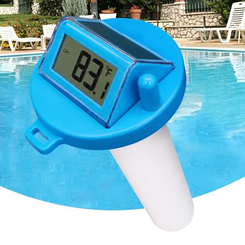 Thermomètre de piscine étanche IP68 flotteur de bassin lisible longue durée