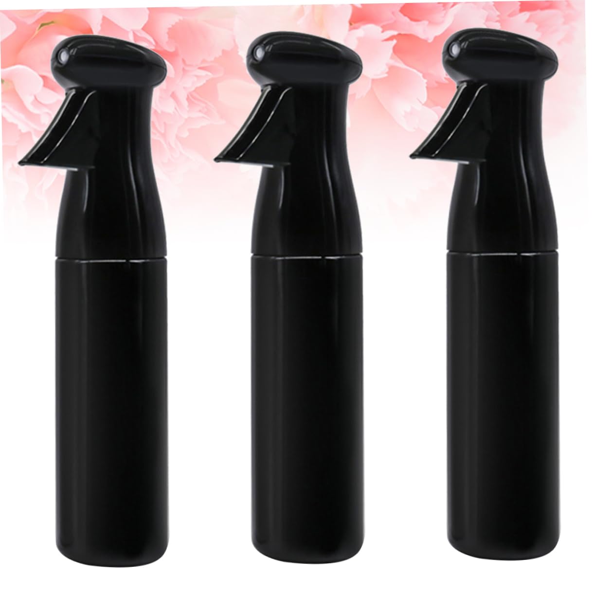 FOMIYES 3 Stück-pack Sprühflaschen aus Abs Kunststoff für Salon und Garten Handbetätigte Sprühflasche mit Großem Fassungsvermögen und Modernem Design in Schwarz