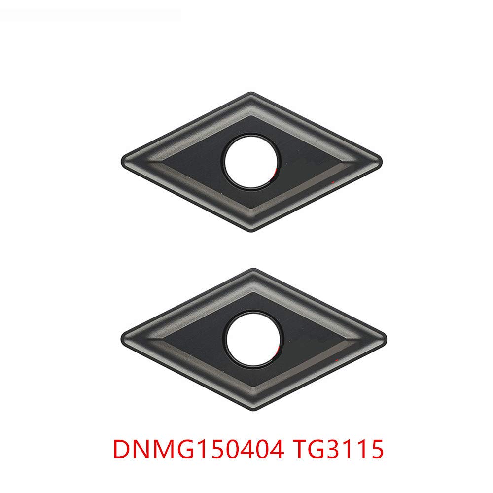 50P DCMG150404 TG3115 Series CNC herramienta de corte de torno de metal ranurado inserto de carburo para MDJNR/L MDUNR/L soporte de herramientas