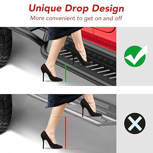 Estribos Laterales para Jeep Wrangler TJ 2 Door miniatura 4