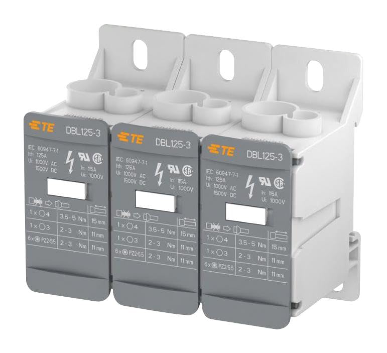 1SNL312530R0000 DBL125-3 bloc de séparation tripolaire pour câblage armoire