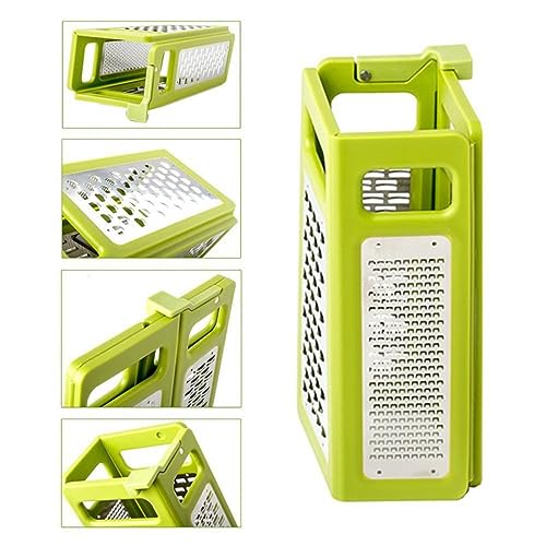 Rallador de Queso Plegable 4 Caras Acero Inoxidable miniatura 3