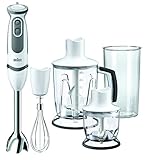 Accesorios incluidos: Vaso medidor 600 ml, accesorio monta claras, picador y batidora