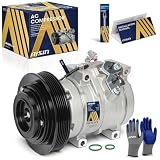 AISIN AFTERMARKET ACCT-00670 Air Conditioning AC Compressor with Clutch
