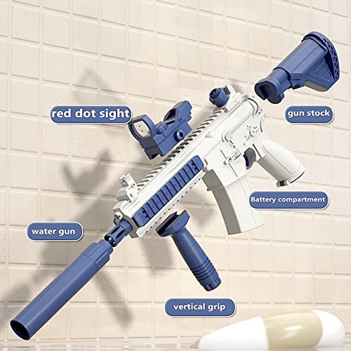 Pistola De áGua Para CriançAs, Grande Capacidade Longo Alcance Pistola De áGua Disparador EléTrico D