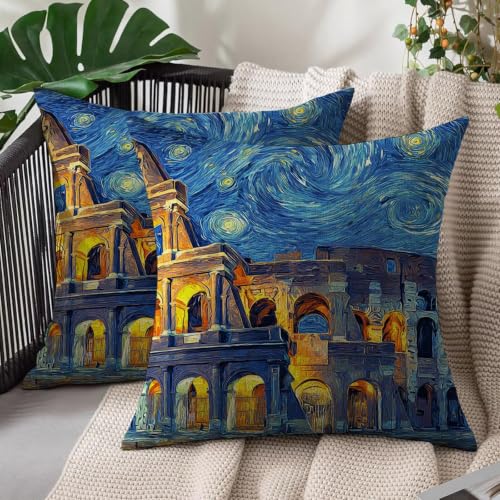 Housse coussin 60x60 cm exterieur imperméable Rome pour protéger vos coussins - 2