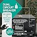 LiteFuze LT Series 2000 Watt Step Up/Down Voltage Converter Transformer - 110v to 220v / 220v to 110v Power Converter - Fully Grounded Cord - Universal Socket, CE Certified - 5 Year Warranty