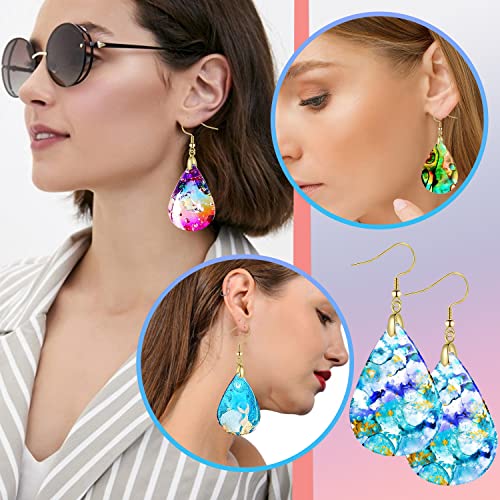180Pcs Earring Making Kit, Earring Hooks, Hypoallergenic Earring Hooks, Stainless Steel French Earring Hooks Wire Ear Ball Hooks with Pendant Clasp for Jewelry Earring Making Crafts DIY(Gold)