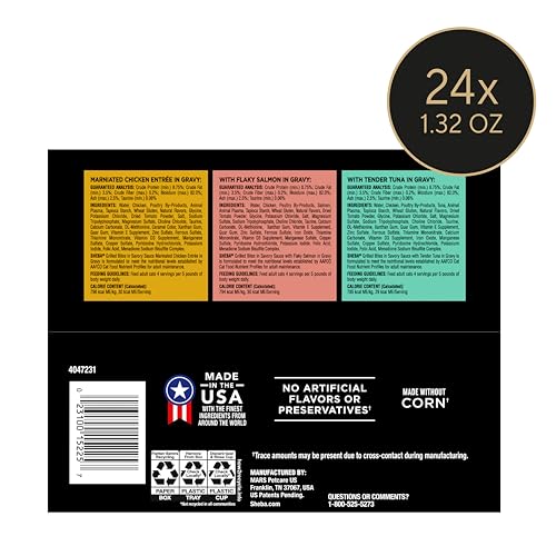 Sheba Perfect Portions Grilled Bites Wet Cat Food, Variety, 2.6 oz, 24 ct - image 8