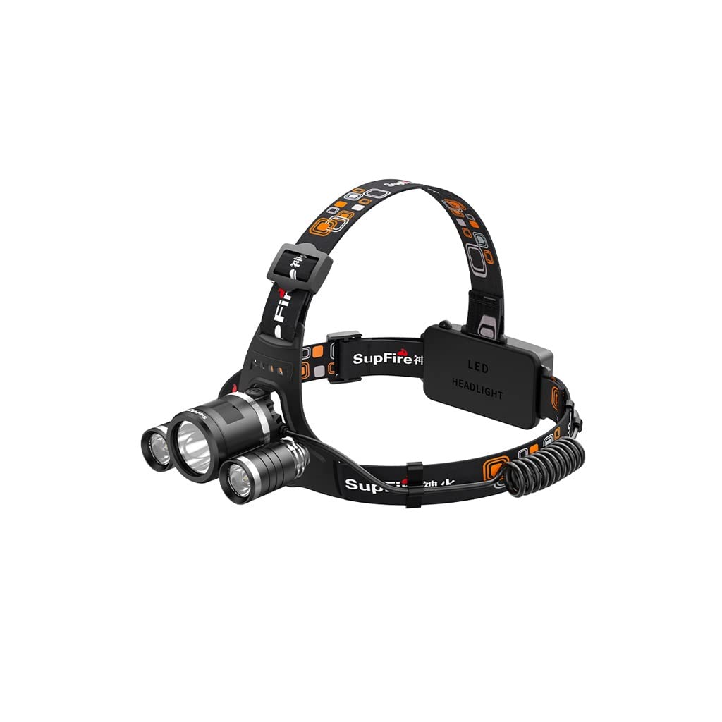 OYYMTE Led Headlight Strong Light Charging Bright Head Wear High-Power Long-Range Large-Area Construction Site Dedicated