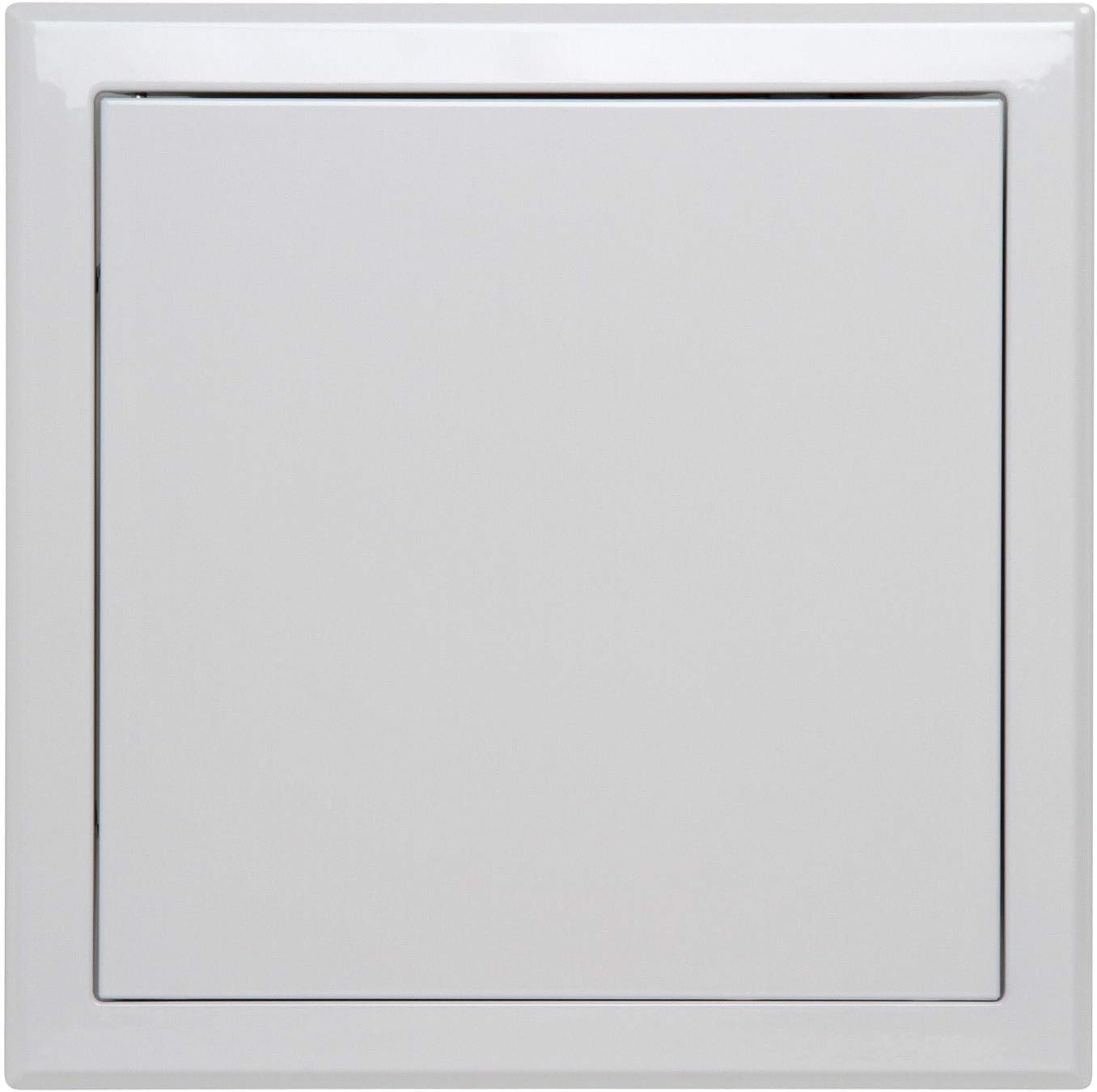 Trappe de visite Semin en acier blanc 500x500 mm pour l'accès discret aux murs et plafonds