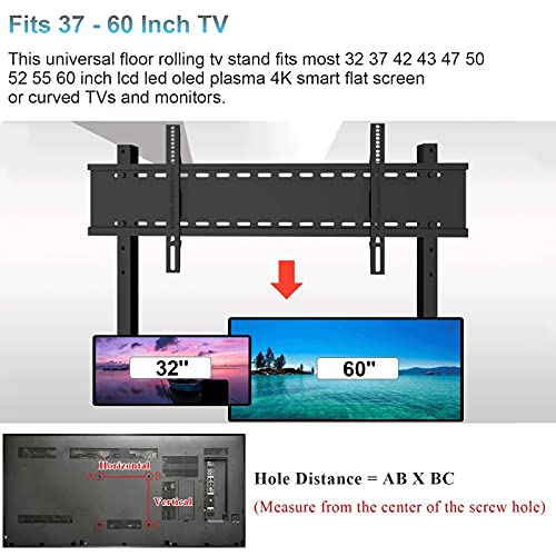Soporte de TV de Piso para Pantallas de 32 a 60 Pulgadas miniatura 4