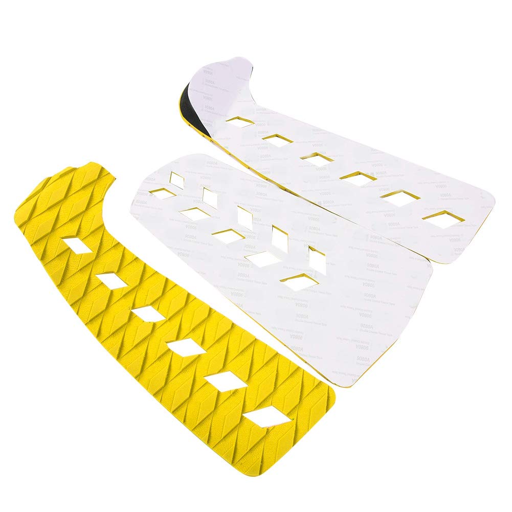 Tbest Almohadilla Antideslizante para Tabla de Skimboard, Almohadilla de EVA con Agujeros, Ligera, Porttil, Buena Elasticidad, Adecuada para Tabla de Surf, Corta, Larga