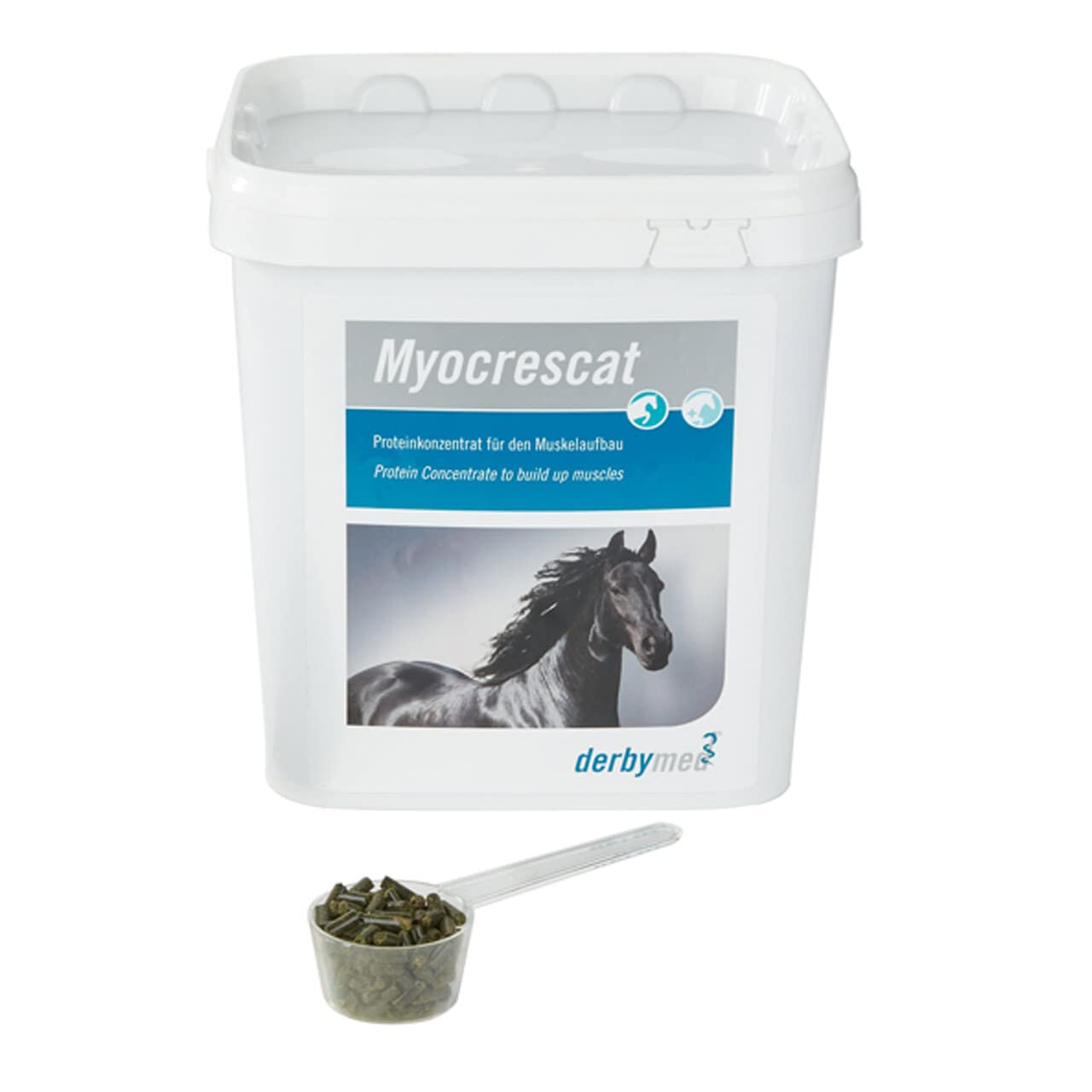 derbymed Myocrescat 3,5 kg | Muskelaufbau bei Pferden