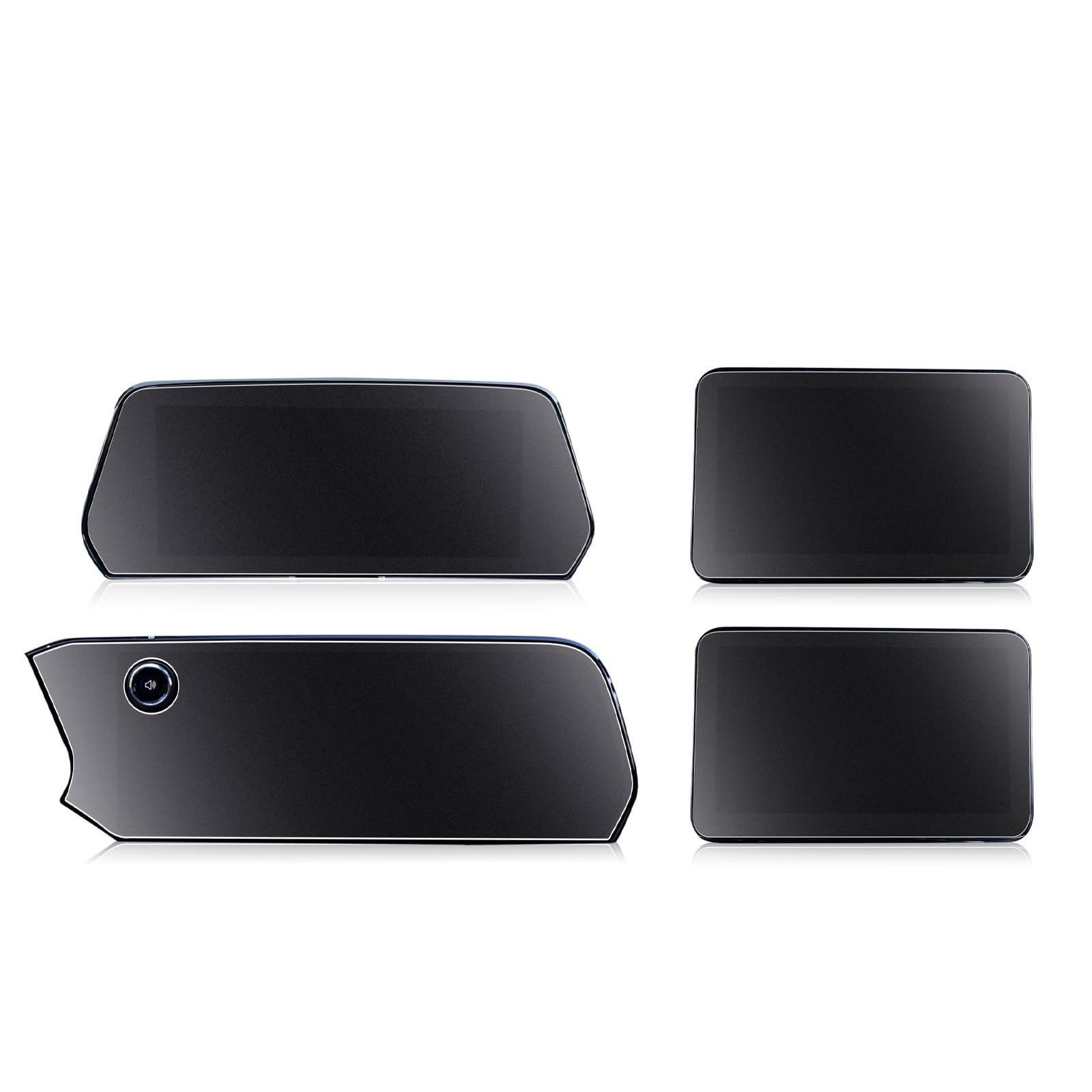 CDEFG 4Pcs Matte Anti Glare for 2026 Chevy Suburban Tahoe Screen Protector