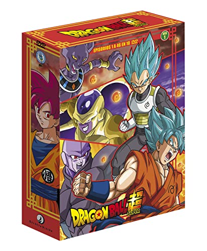 Selecione Dragon Ball Super. BOX 1. DVD. Episódios 1 a 46 (46 episódios em 10 DVD)
