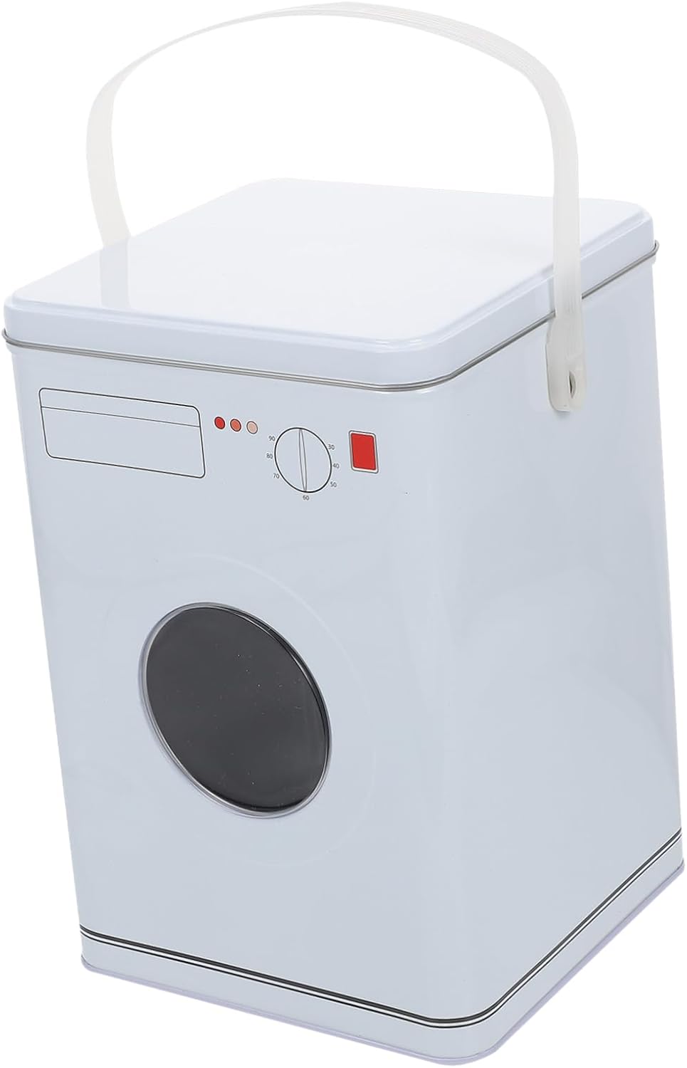 NOLITOY Caja de embalaje de aperitivos para lavandería, contenedor de pantalla grande, contenedor de lavandería, organizador de almacenamiento de