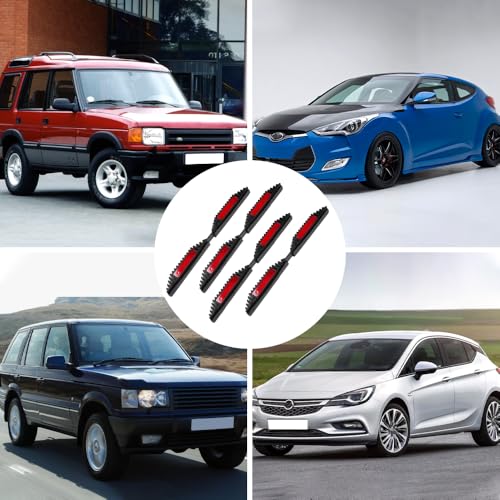 4 Stück Kantenschutz Autotür (21.5 X 2 cm), Nachts Reflektierend Auto Türkantenschutz, Kratzfest Türkantenschutz Aufkleber, Autotür Ecke Anti-Scratch Abdeckung Passend für die Meisten Autos