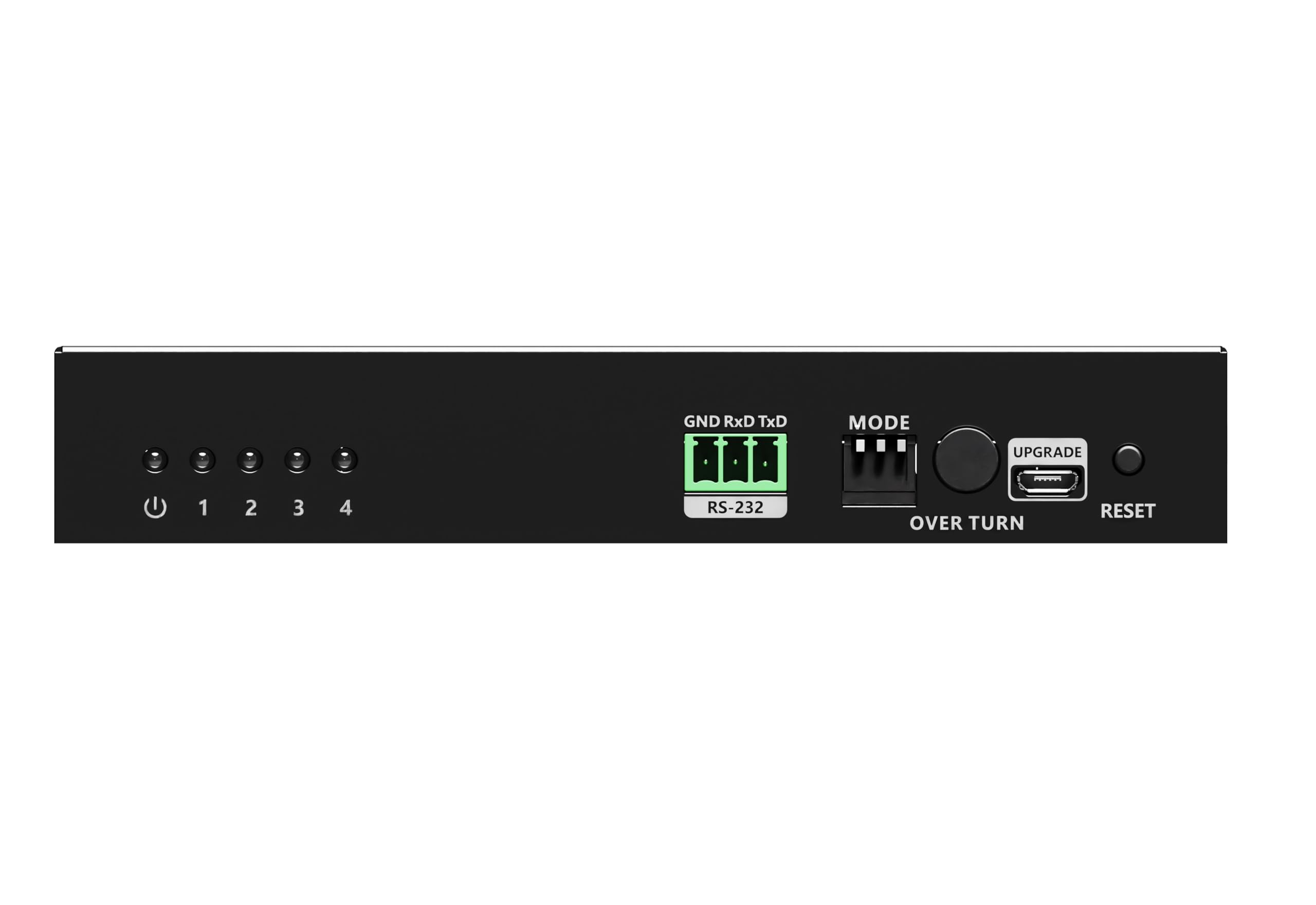 PremiumCord Controller Videowall HDMI 1-4, UHD 4K 2160p 60 Hz, Full HD 1080p, 8 Modalità di Visualizzazione, HDMI 2.0, HDCP 2.2, RS232, DIP Switch, Alloggiamento in Metallo, Nero