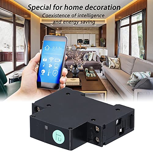 Wifi Smart Circuit Breaker, 1P 100V-230V Smart Circuit Breaker, Wireless App Control Time Relay Switch, Wifi Smart Home Timing,(#7) #TOP3