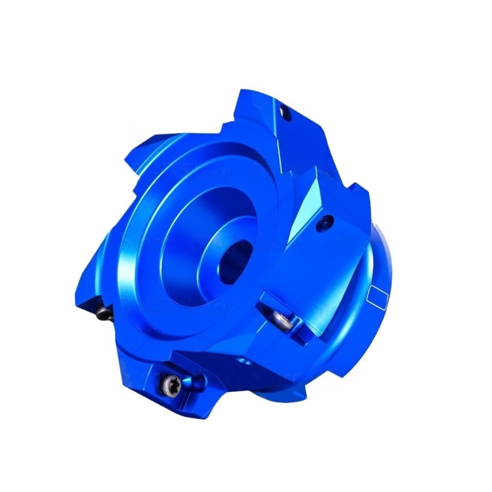 BAP 400R Aluminum Alloy Milling Cutter Head, Indexable for APKT1604 Inserts, Compatible with FMB22/FMB27/FMB32/FMB40 Tool Holder(400R-100-27-6T)